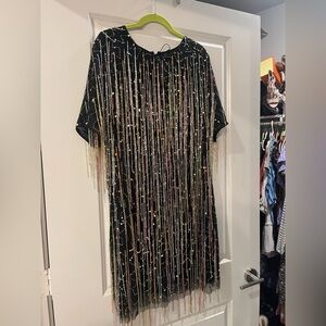 NWT Nasty Gal Multi Beaded Dress